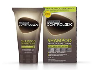 Just for men Control GX Champú. Reduce las canas gradualmente. Resultado natural. 118 ml