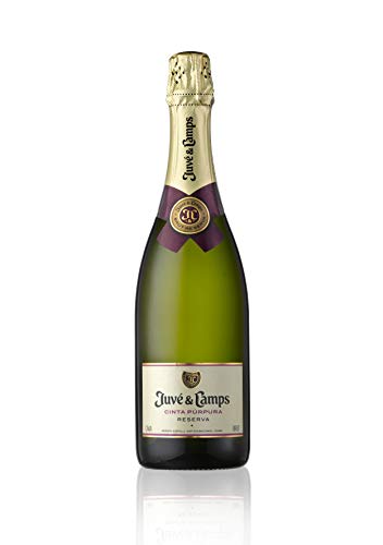 Juvé & Camps | Cava Reserva Brut Púrpura | 1 botella de 75 cl | Macabeo, Xarel·lo, Parellada