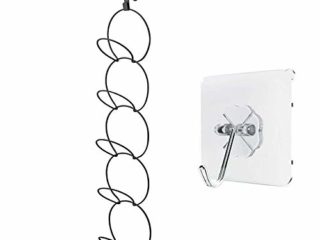 JZK Sobre Puerta Colgador Sombreros de Metal Negro, con Gancho Adhesivo para Montaje en Pared, Sombrero Gorras de béisbol Ganchos para Colgar