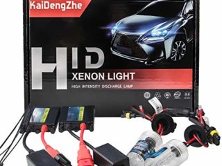 KaiDengZhe 2 Unids H4 HID Xenon Kit de Conversión + 55W Slim Ballast 12V 6000K Super Brillante