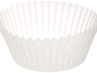 Kaiser Creativ Juego 200 moldes Papel para Magdalenas, Blanco