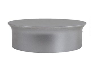 Kamino - Flam – Tapa para tubo de chimeneas, estufas y hornos de leña, Tapa para chimenea – acero con revestimiento de aluminio - Ø 150 mm – resistente a altas temperaturas