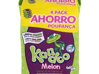 Kandoo Toallitas Húmedas Para Bebé Aroma Melón - 4 Paquetes ( Toallitas), 240 Unidad