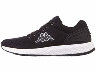 Kappa TRUSTAL Unisex, Zapatillas para Correr de Carretera Adulto, 1110 Black White, 41 EU