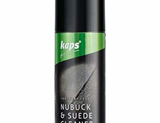 Kaps Limpiador para Botas de Nobuk y Ante con Tapón con Cepillo Aplicador, Limpiacalzado para Todos los Colores, 75 ml - 2.53 fl. oz.