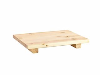 KARUP DESIGN Mesita de Noche Estilo escandinavo y japonés, Mesa Auxiliar de Madera Natural para Cama Dock | Pino, Certificado FSC Mix, Maciza certificación, 5x34x45 cm (Paquete de 1)