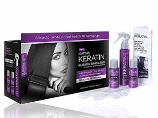 Kativa Keratin - Kit de planchado brasileño Express