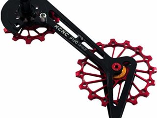 KCNC Pata de Cambio roldanas 12+16D Shimano 8000/9100 Dorado