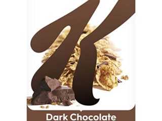 Kellogg's Special K Chocolate Negro - Cereales de arroz, trigo integral y cebada mezclados con virutas de chocolate negro - Paquete 375 g