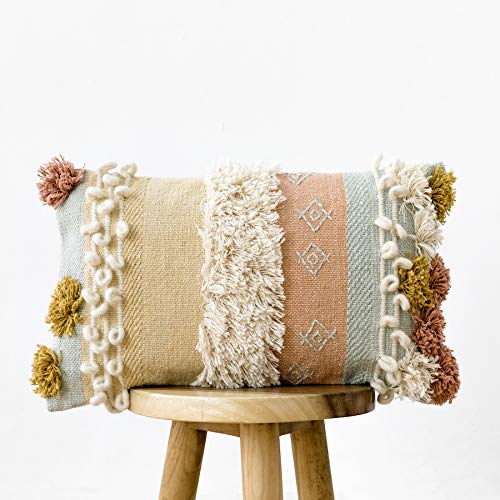 Kenay Home - Cojín Decorativo Sofá Salón Cama Menta Hana 50X30