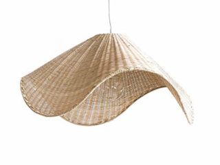 Kenay Home Else Lámpara de Techo Decorativa, Color Natural, 60x60x28cm (WxDxH)