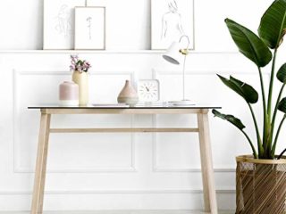 Kenay Home Escritorio Natural Vime, 60x120x76cm (LargoxAnchoxAlto)