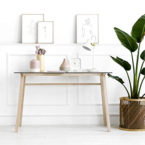 Kenay Home Escritorio Natural Vime, 60x120x76cm (LargoxAnchoxAlto)