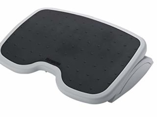 Kensington 56145 SoleMate - Reposapiés Ergonómico Ajustable, Mejora la Postura y Alivia Dolores Relacionados con la Ciática y otros Problemas Ortopédicos, Gris/Negro