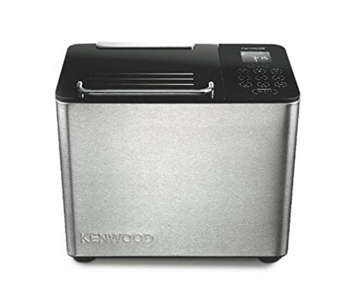 Kenwood BM450 - Panificadora, 780 W, acero inoxidable, 500, 750g y 1kg; 15 prog.