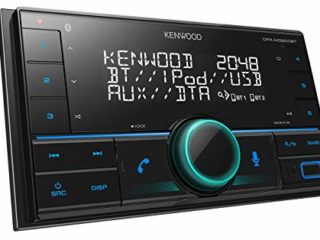 KENWOOD DPX-M3200BT Receptor Multimedia para Coche 2 DIN | Radio para Coche con Bluetooth Manos Libres y Preparado para Amazon Alexa. Compatible con iPhone, iPod, Android, AUX, 2 Salidas.