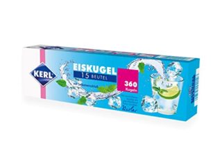 Kerl 4003450040103 - Bolsa para 360 bolas de hielo (cierre automático, LDPE)