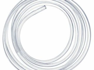 Kesote 4 mm (diámetro Interior) x 6 mm (diámetro Exterior) Tubo Flexible de PVC, Tubo Transparente de 5 Metros Ideal para Tanque y Acuario
