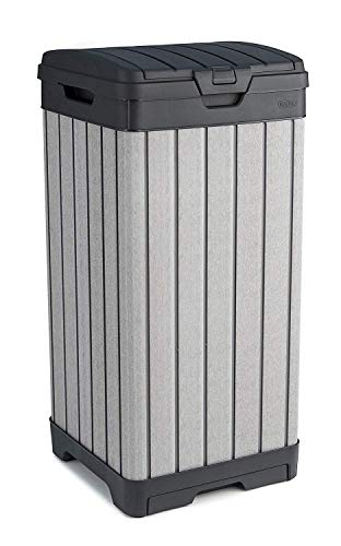 Keter 235916 Cubo, Gris, 41 x 41 x 87.4 cm)