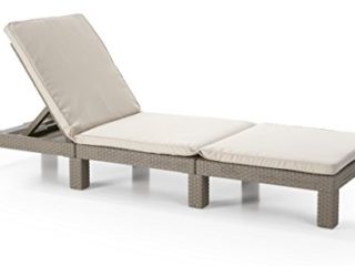 Keter Daytona Tumbona de jardín, Capuchino