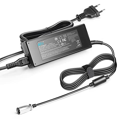 KFD Cargador de batería de 36V 2A Salida 42V 2A Adaptador del Li-Ion del Li-Ion del Litio para la Bici eléctrica 10Series 36V Lithium Li-Ion Li-Poly Bicicleta Eléctrica E-Bike connecteur XLR Ebike