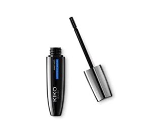 KIKO Milano Maxi Mod Waterproof Mascara | Máscara de pestañas resistente al agua con minicepillo para un efecto de máximo volumen y definición