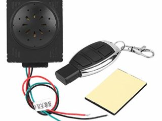 KIMISS Sistema de alarma antirrobo universal para motocicleta con mando a distancia 9-16 V Sistema de alarma Kit anti-hijacking