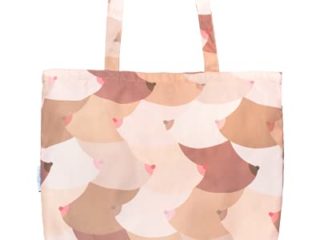 Kind Bag Bolsa de compras | Hecho de 18 botellas recicladas, Boobies, Talla única