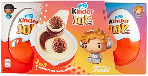 KINDER Joy huevos de chocolate con sorpresa pack 3 uds 20 gr