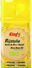 King - Aceite de arroz (6 unidades de 500 ml)