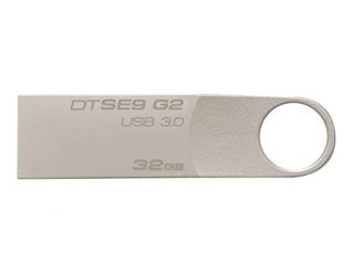 Kingston DTSE9G2/32GB - Memoria USB 3.0, 32 GB, Plateado