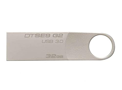 Kingston DTSE9G2/32GB - Memoria USB 3.0, 32 GB, Plateado