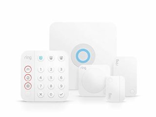 Kit de 5 piezas Ring Alarm de Amazon (2.ª generación) | Sistema de seguridad para el hogar compatible con Alexa y con vigilancia asistida opcional, sin compromisos a largo plazo