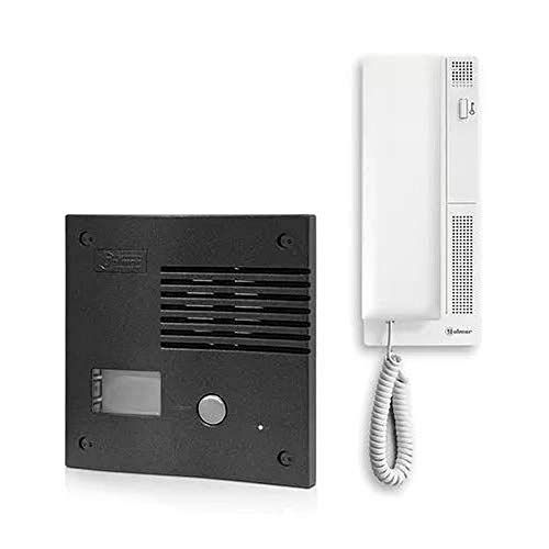 Kit de teléfono de la puerta de audio Golmar K-201 GRF, carcasa de grafito