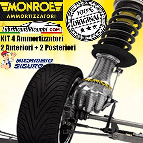 KIT ORIGINAL 4 Amortiguador MONROE Clase C W203 CW203-2 Delanteras y 2 Traseras.
