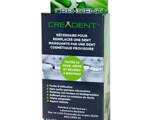 Kit para remplazar un diente faltante por un diente cosmético provisional