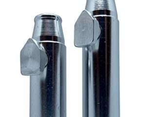 Kit X2 dosificador nasal de 1 y 1,5 gramos - Esnifador de polvos. Discreto e higiénico. El snuff bullet es perfecto para discotecas, bodas, etc