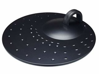 KitchenCraft - Tapa Antisalpicaduras con Asa para Sartenes de Metal, 31 cm