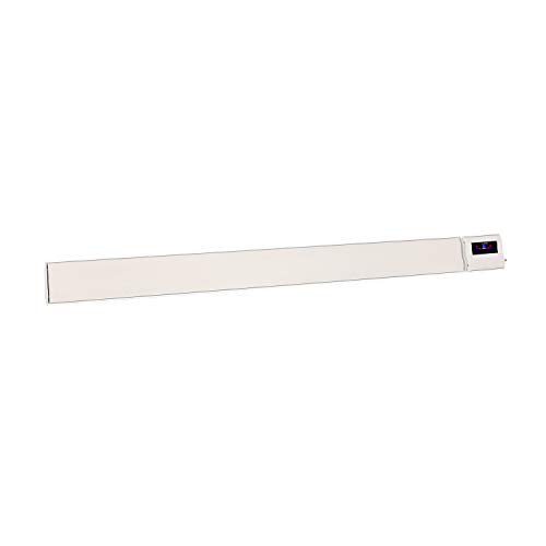 KLARSTEIN Cosmic Beam Smart – Calefactor bajo Consumo, Calefactor infrarrojo Exterior, tecnología Comfort Heat, WiFi App, Calefactor eléctrico, instalación en Pared o Techo, 3000 W, Blanco