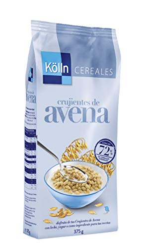 Kölln - Crujiente de Avena, Cereales Integrales, 100% Avena Integral, Alto Contenido de Fibra - 375 g