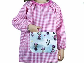 KLOTTZ MINNIE-PONCHO - Babi guardería sin botones con bolsillo de tela MINNIE de la marca Niñas color: FUCSIA talla: 4