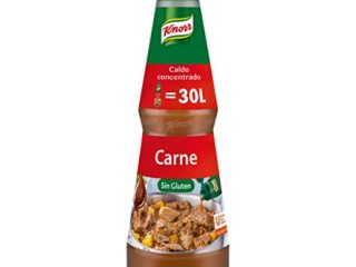 Knorr Caldo líquido concentrado de Carne Sin Gluten botella 1L