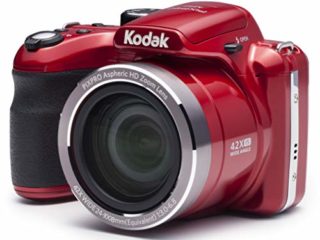 Kodak PIXPRO AZ421 Cámara Puente 16,15 MP 1/2.3" CCD 4608 x 3456 Pixeles Rojo - Cámara Digital (16,15 MP, 4608 x 3456 Pixeles, CCD, 42x, HD, Rojo)