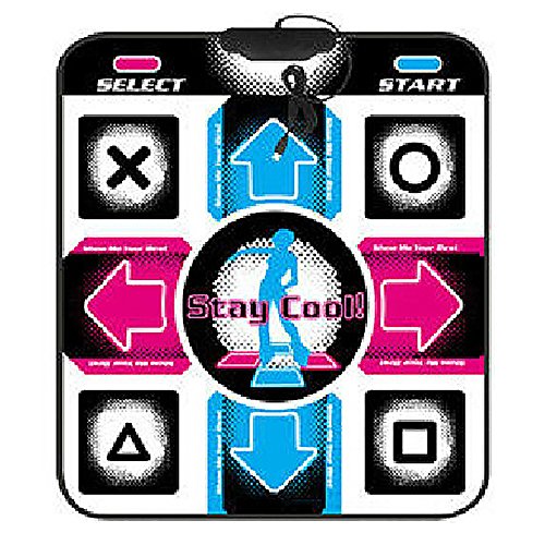 KOET - Alfombrilla de baile para danza y danza Revolución (DDR) antideslizante y sensible USB manta de danza para PC, ordenador portátil y videojuego, No nulo