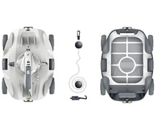 Kokido Manga X - Robot Limpiafondos para Piscinas, sin Cables, sin Mangueras, Bateria Recargable de Litio, 50L/Minuto, aprox. 90 min. Funcionamiento, necesita 5 Horas Carga