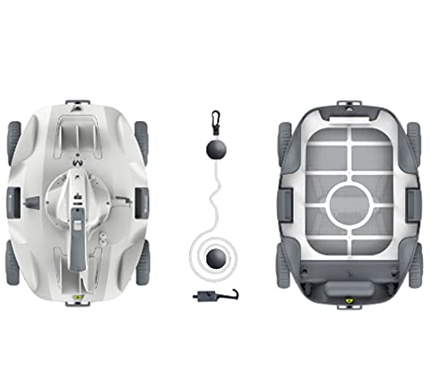 Kokido Manga X - Robot Limpiafondos para Piscinas, sin Cables, sin Mangueras, Bateria Recargable de Litio, 50L/Minuto, aprox. 90 min. Funcionamiento, necesita 5 Horas Carga