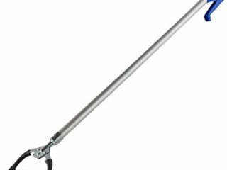 KONKY Pinzas Basura 93 cm Pinzas Jardinería, Agarrador de Brazos Largos de Aluminio, Extensor de Brazo Largo para Recogedor de Basura