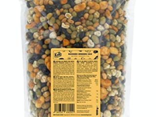 KoRo - Mix de habas y guisantes tostados y salados 1 kg - Snack de legumbres tostadas y saladas en paquete conveniente