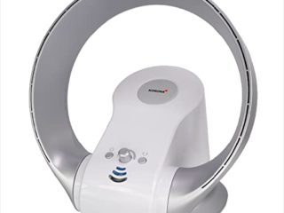 Korona 81008 Ventilador sin aspas | Ventilador de pared y de mesa | Montado en la pared | 26 vatios | Temporizador | Mando a distancia
