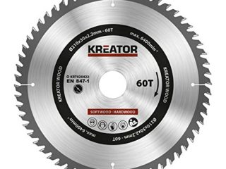 KREATOR KRT020422 - Disco de sierra madera 210mm60d